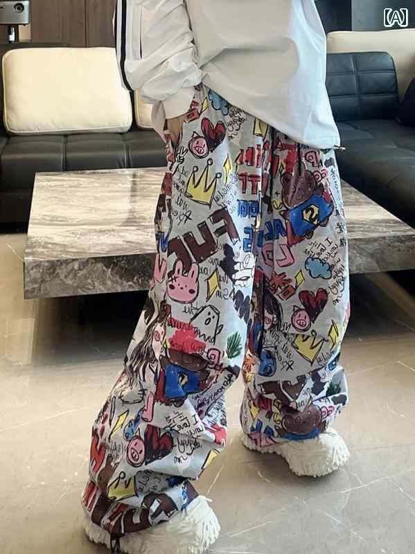 スキー スノボー ウェア 子供用 楽しい 落書き新 防水 裏起毛 通気性 フリー スタイル オーバー サイズ..