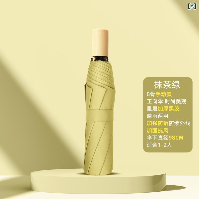 日傘 日焼け防止 コンパクト メンズ レディースの全自動 日傘 折りたたみ 式 大型 厚手 強化 晴れと 雨の デュアル サンシェード 日焼け防止と UV カット