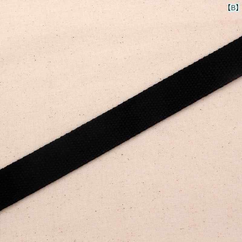 バッグ用 ストラップ ホルダー ポリエステル コットンカラーの 厚手 バック パック ストラップ アクセサリー スクール バッグ 交換用 プレーン キャンバス 織り バインディング ベルト 荷物