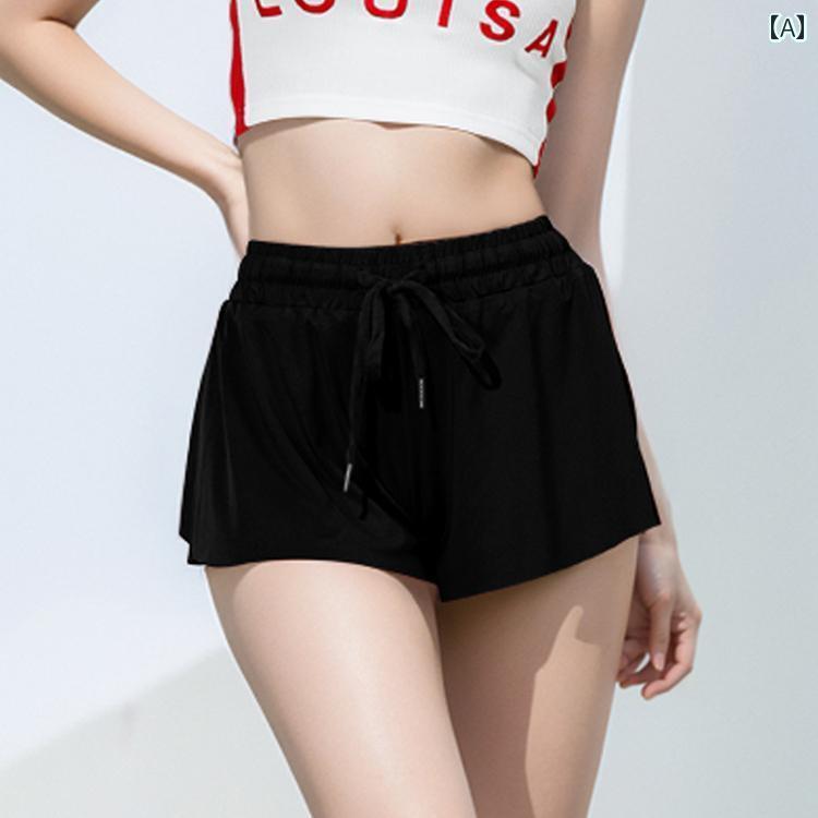 ランニング ウェア スポーティー 速乾 ヨガ ショーツ レディース ヌード 通気性 フィットネス パンツ バスケットボール マラソン スポーツ ランニング 夏