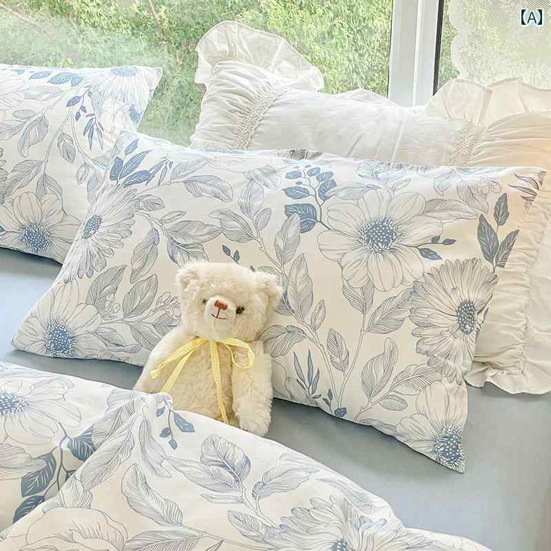 枕 カバー おしゃれ インテリア イン スタイル 綿 枕 カバー 1 組 48 x 74 cm シングル コア ライナー ..