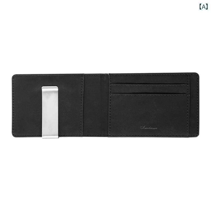 カード ケース お財布 極 薄 コイン クリップ メンズ 財布 金属 ステンレス マネー 紙幣 ショート スタ..