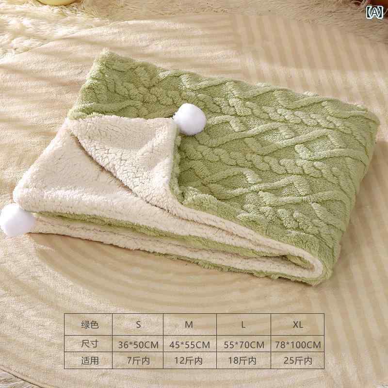 ペット用 かわいい ブランケット ペット用 ブランケット 冬用 猫用 犬用 ベッド 暖かい マット 寝袋