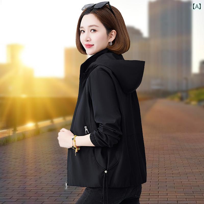 春秋 レディース カジュアル ジャケット 女性用 カジュアル ジャケット 春秋 2025年 ホット 春 小柄な ..