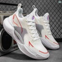 バスケットボール スタイル シューズ ライトニング 9 衝撃 吸収 バスケットボール シューズ メンズ 軽量 V 2 ローカット ソフト エラスティック スポー...