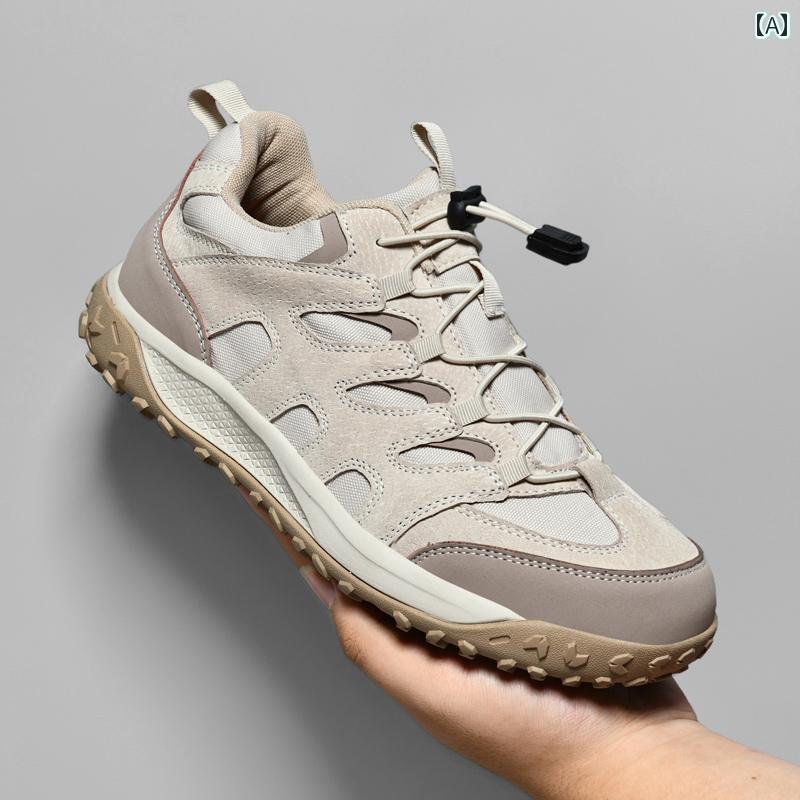 ロッククライミング シューズ の メンズシューズ 良い 商品 掘り出し物の レディースシューズ 革 アウトドア 旅行 ハイキング シューズ 滑り止め 耐摩耗