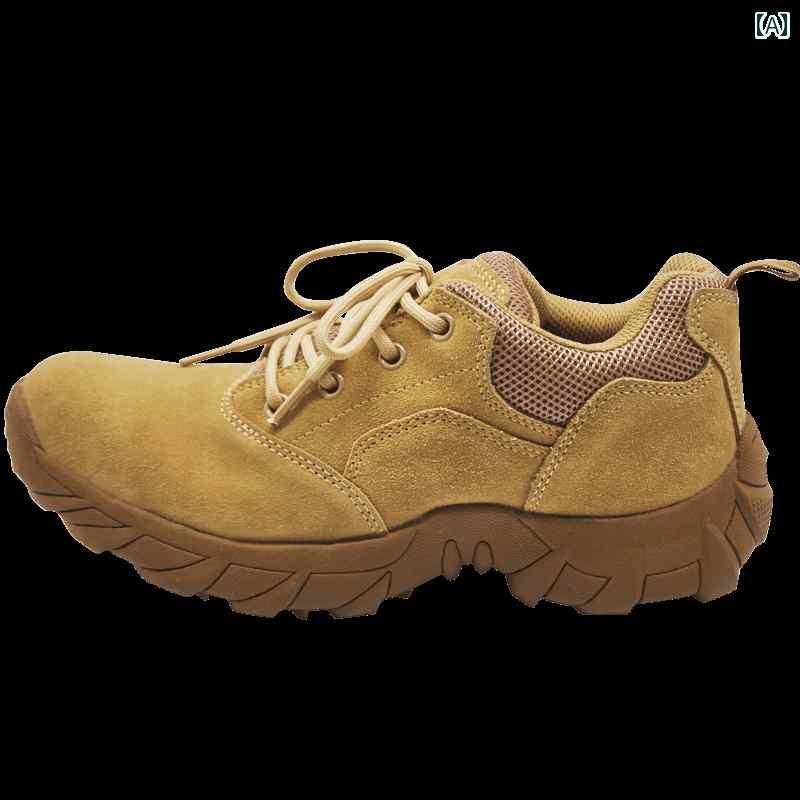 ロッククライミング シューズ Arctic Wolf 夏用 ハイキング シューズ アウトドア ワークウェア ミリタリーファン 衝撃 吸収 ローカット タクティカル 登山 通気性 滑り止め ランニング