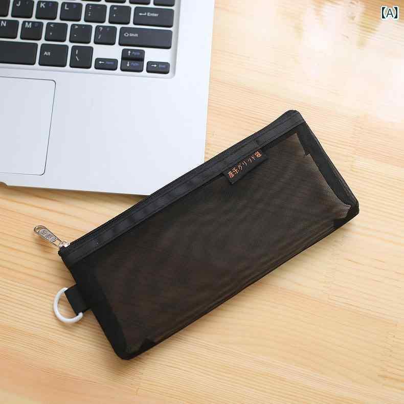 ペンケース 筆箱 カジュアル Yanle 韓国 スクリーン 透視 ペン ケース 小学生 かわいい 文房具 収納 バ..