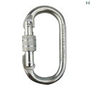 カラビナ 登山 ロッククライミング O型 スレッド メイン ロック 登山 安全 バックルロック クロス ジップ ライン 機器 屋外 ロッククライミング