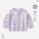 女の子用 カーディガン キッズ ニット ベビー コート 春 女児 薄手 ニットカーディガン 女の子 おしゃれ トップス お出かけ 服