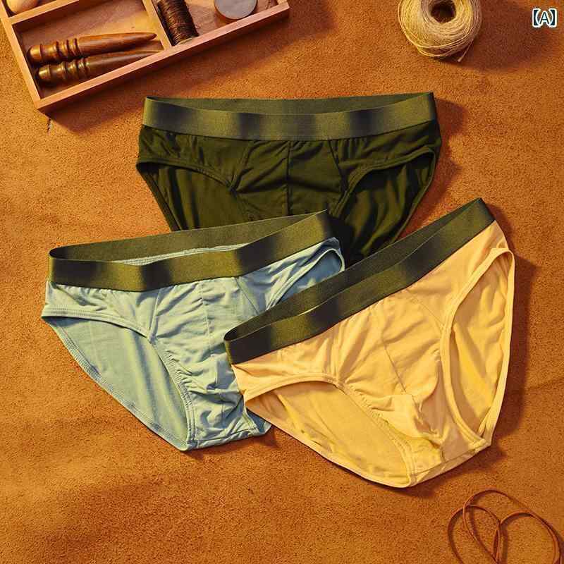 フィット感抜群の メンズ ブリーフ メンズ ブリーフ モダール 快適 通気性 60年代 夏 ハイエンド セクシー 個性 若見え 男性用 下着