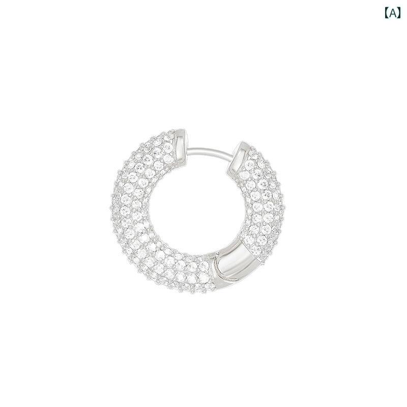 メンズイヤリング シルバー のと アメリカ S925 スター リング シルバーイヤリング ネイ マールと 同じ..