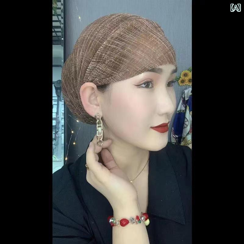 レディース ターバン ヘッドスカーフ 帽子 レディース ターバン ヘッドスカーフ 帽子 夏の 薄手 レディ..