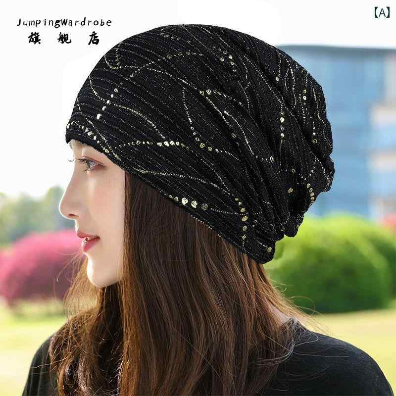 レディース ターバン ヘッドスカーフ 帽子 レディース ターバン ヘッドスカーフ 帽子 ナイトキャップ ..