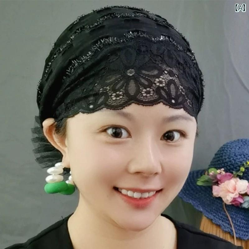 レディース ターバン ヘッドスカーフ 帽子 レディース ターバン ヘッドスカーフ 帽子 白髪を 隠す 女性..