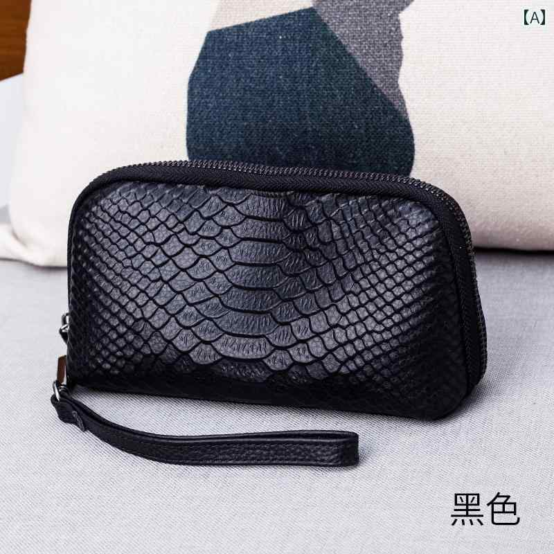 クラッチバッグ レディース レディース ハンドバッグ レディースバッグ 2024夏 ファッション ウォレット クロコダイル 柄 革 クラッチ スモールバッグ