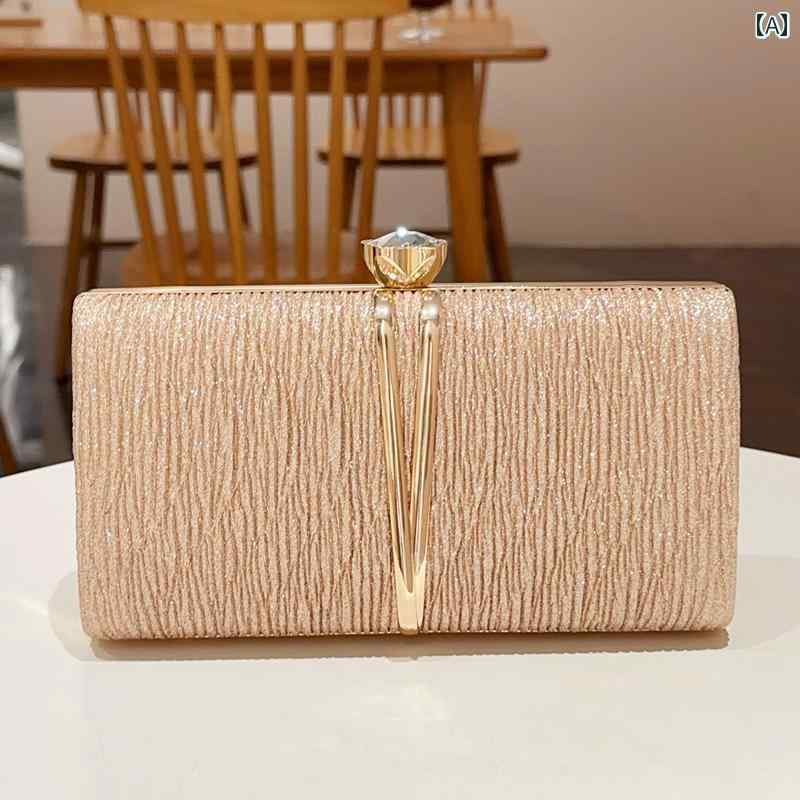 クラッチバッグ レディース チャイナ ドレス 付き 女性用 ディナー クラッチバッグ バンケット ハンドバッグ イブニングドレス スモールバッグ