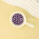 ビーズ DIY アクセサリー ビーズ DIY アクセサリー ライラック パープル 石 アイス カルセドニー ラウンド ビーズ ルース DIY メンズ レディース...