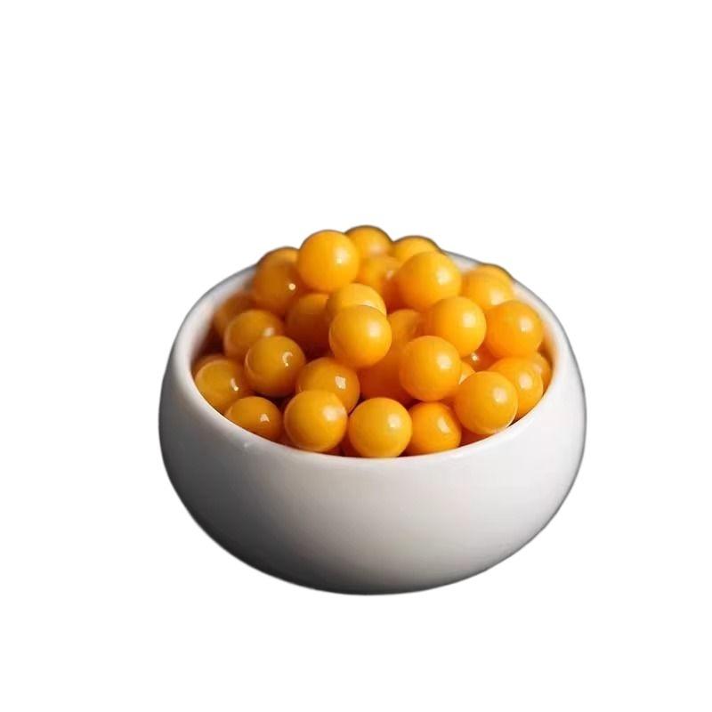 ビーズ DIY アクセサリー ビーズ DIY アクセサリー 蜜蝋 ルース ビーズ シングル アンバー チキン オイ..