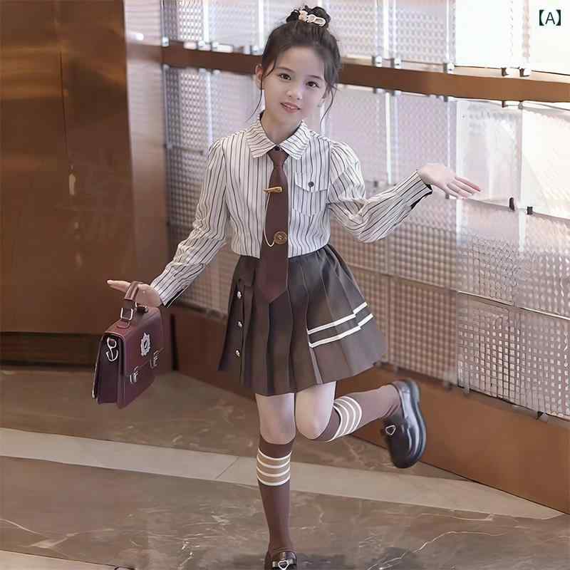 子供用 ジャケット 女の子 ミドル 丈 ウィンドブレーカー 2025 春秋型 ビッグ キッズ 韓国 英国 風 ジャケット ウエスタン スプリング コート