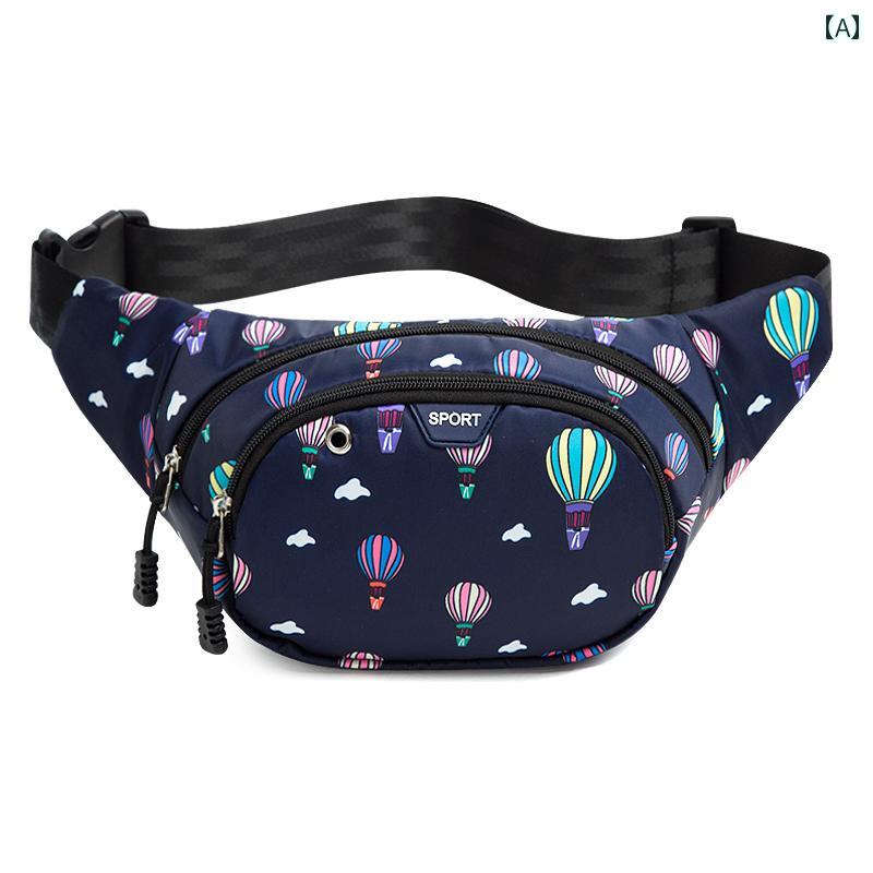 ウエストバッグ レディース ファッション 女性用 クロス ボディ ウエスト バッグ。 な大容量で 耐摩耗に 優れた 多機能 ウェイター。 ビジネスや 集金に 便利な 多層