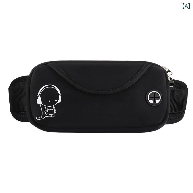 ウエストバッグ レディース ファッション 男女兼用の スマートフォン バッグ 多機能 ぴったり ウエスト フィットネス ランニング ユニバーサルスポーツ アウトドア 用品 ベルト