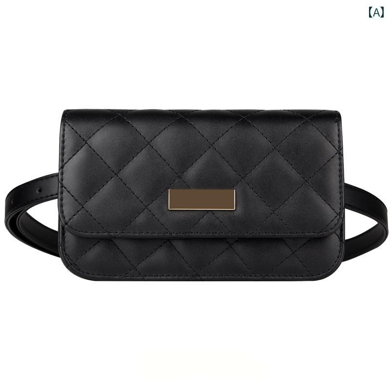 ウエストバッグ レディース ファッション Laomiao ゴールドジュエリー 員 ウエスト バッグ レディース ビジネス ラインストーン 柄 作業着 斜め 掛け スマートフォン型