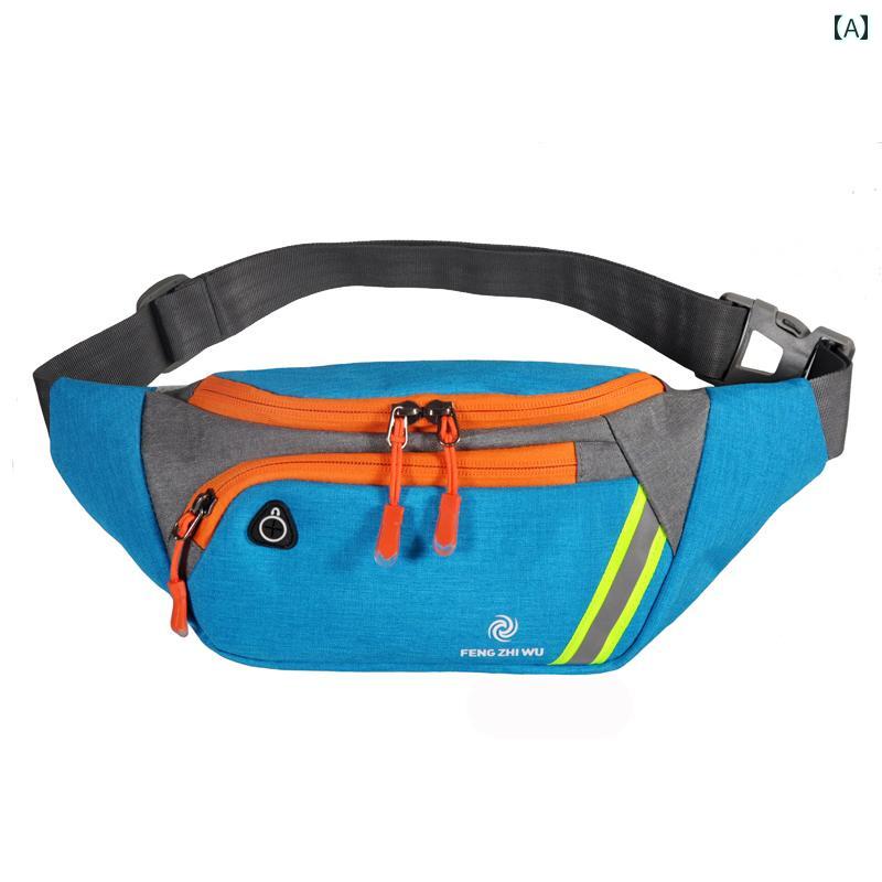 ウエストバッグ レディース ファッション 女性用 スポーツ ウエスト バッグ 夏用 マネー 収納 男性用 フィットネス トラベル 多機能 ベルト クロス ボディバッグと しても 使えます