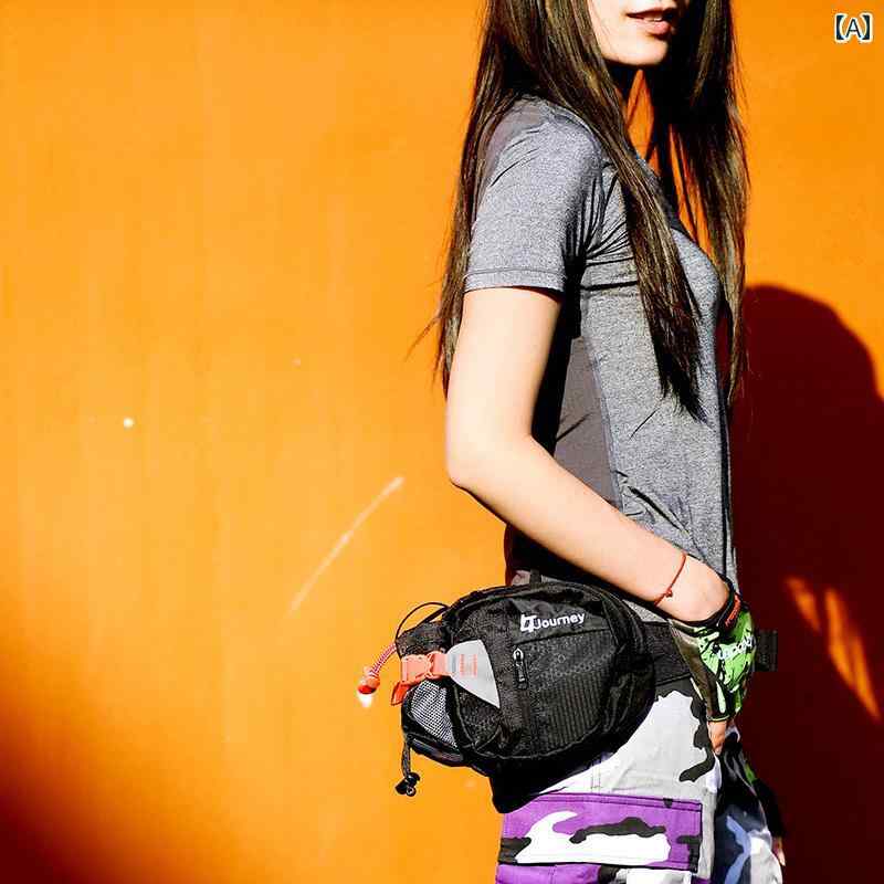 ウエストバッグ レディース ファッション Joneyvis アウトドア 水筒 ウエスト バッグ 耐 裂性 耐摩耗 小型 無地 生地 男女兼用