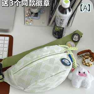 ウエストバッグ レディース ファッション シンプルで カジュアル イン スタイル バッグ 女性用 小さくて さわやか 森 クロス ボディバッグ スポーツ チェスト な 学生向け ウエスト