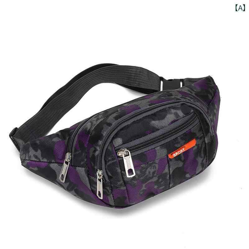 ウエストバッグ レディース ファッション メンズ レディースの ウエスト バッグ 旅行用 防水 バッグ大容量の レジ用 財布 スマートフォン バッグ小銭入れ ランニング用