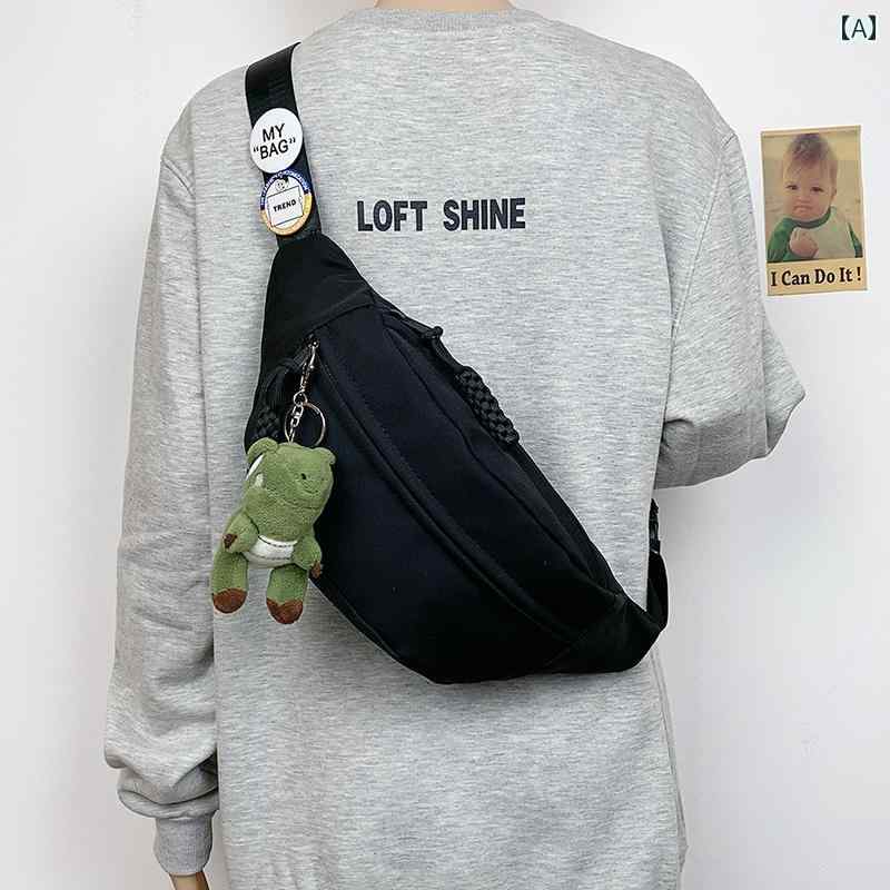 ウエストバッグ レディース ファッション 男女兼用 クロス ボディバッグ 無地 で カジュアル 軽量 チェスト バッグ 万能 ショルダーバッグ スポーツ スマートフォン ウエスト