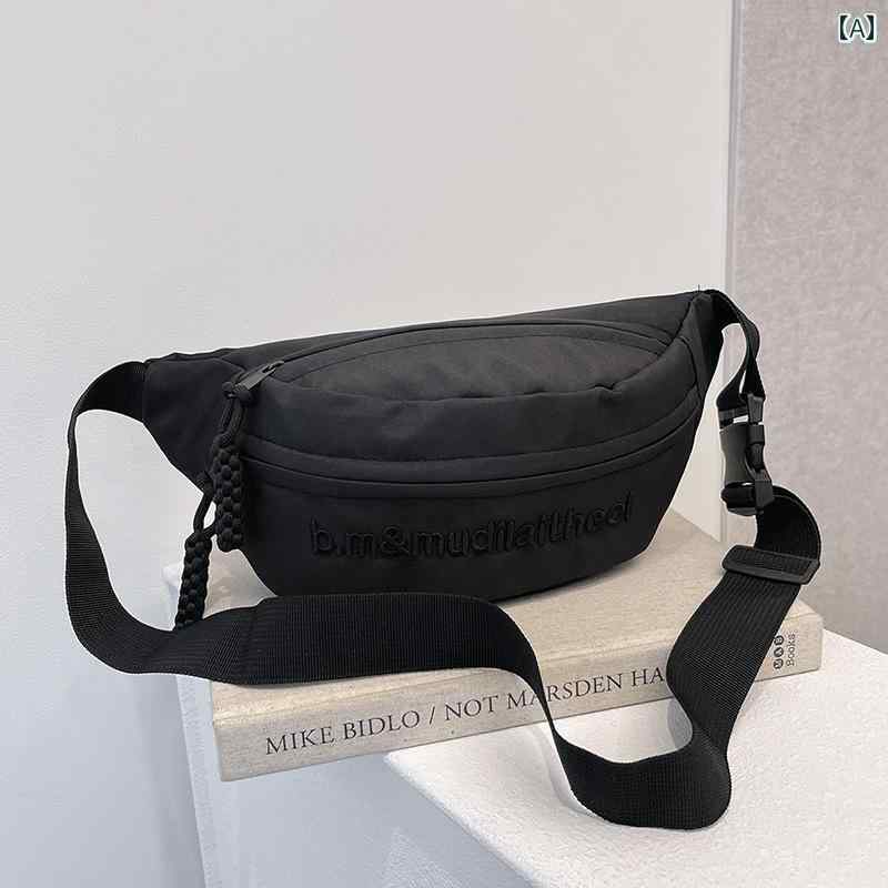 ウエストバッグ レディース ファッション ナイロン クロス ボディ チェスト バッグ レディース 2025 ファッション カジュアル ショルダー ダンプ リング バッグのの ウエスト