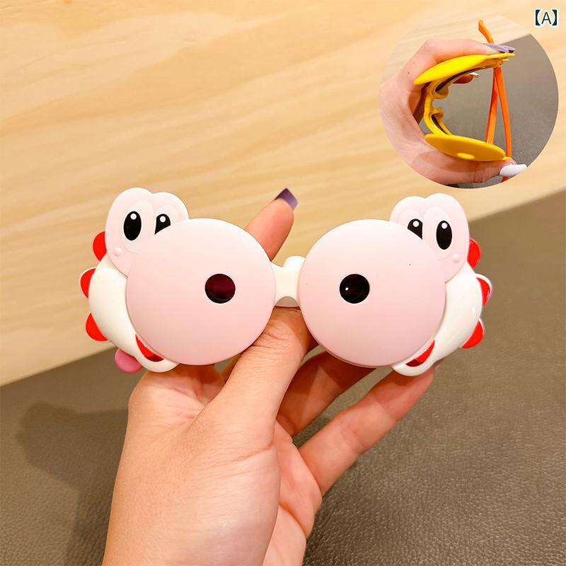 子供用サングラス かわいい 子供用サングラス かわいい 子供用 メガネの 恐竜 かわいい 赤ちゃんの おもちゃ シリコン 偏光 サングラス 男の子と 女の子用 サンシェード
