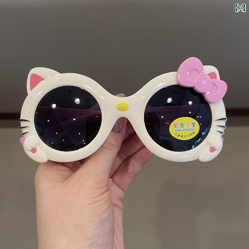 子供用サングラス かわいい 子供用サングラス かわいい 子供の シリコンソフト レッグ サングラス 女の子 かわいい 猫 メガネ 赤ちゃんの 写真 装飾