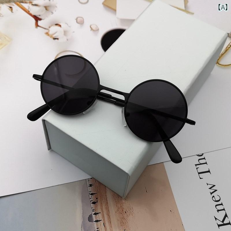 子供用サングラス かわいい 子供用サングラス かわいい 子供用 サングラス 子供な ストーリーテラー こどもの 日の パフォーマンス 小さい 丸い 王子 かわいい レトロ メガネ