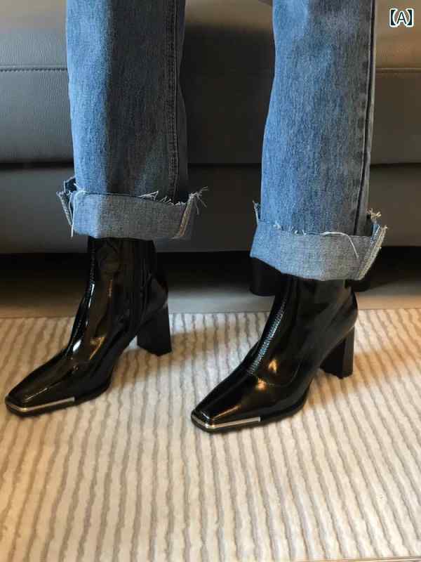 レディース ショートブーツ 秋冬 ケン ダル ジェンナーと 同じ レディース ショート ブーツ。 2024秋冬..