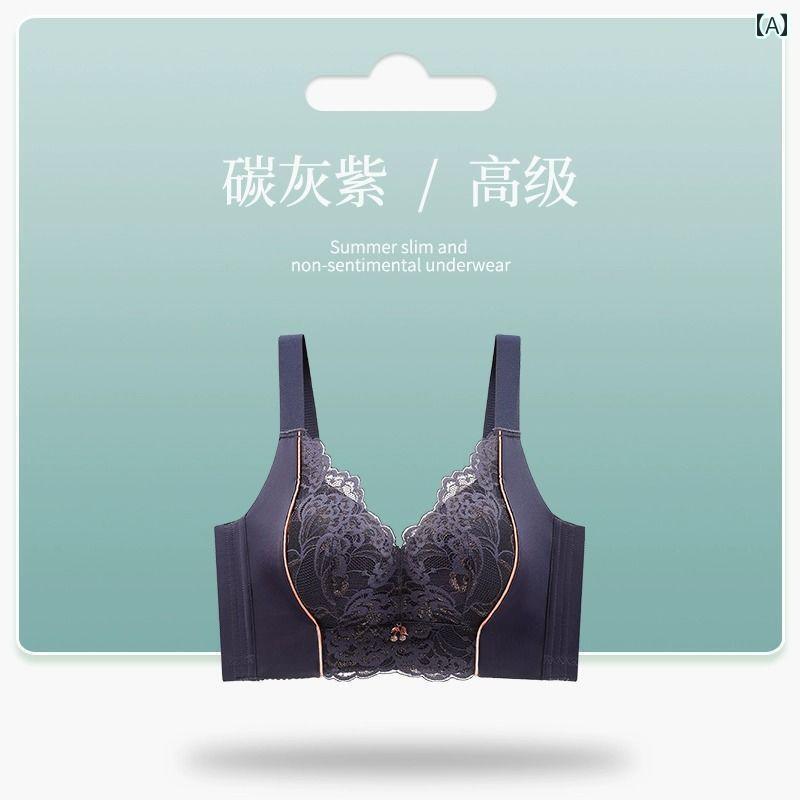 プッシュアップブラ Qiao Mengna 調節可能 女性用 下着 女性用小 胸 プッシュアップブラ サイド バスト リフトと 抗 拡張用