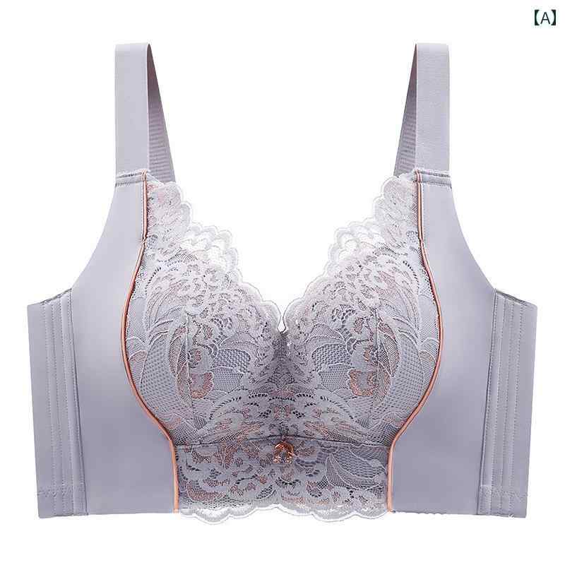 プッシュアップブラ 胸が 小さい レディース 外側への 拡張 防止 補正 下着 セクシーで 大きくなった 厚みが あり 調節可能 ブラジャーで 横の 胸の 垂れを 防ぎます。