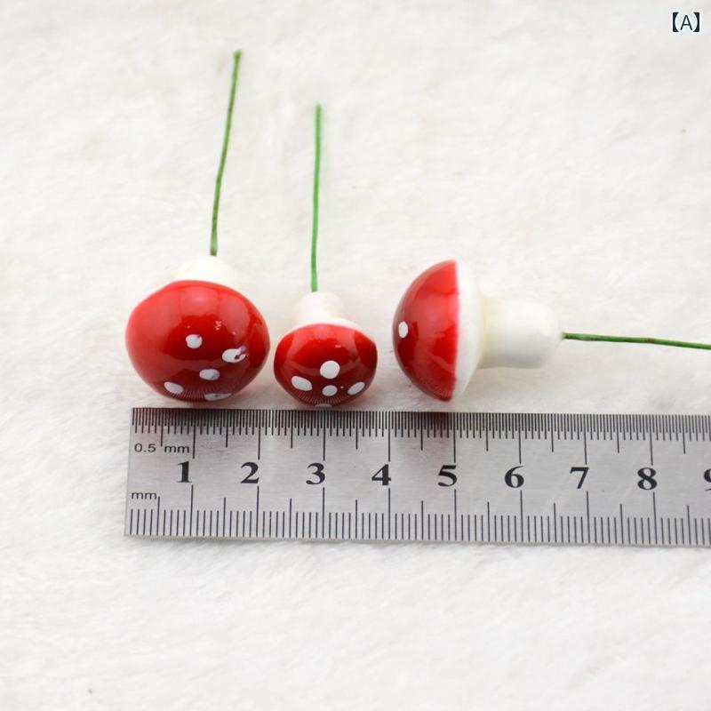 アンティーク 壁飾り レイアウト シミュレーション 装飾 小さい キノコ DIY アクセサリー マイクロ ラ..