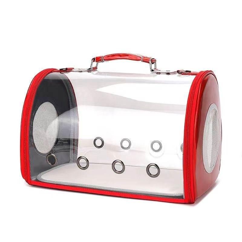 旅行用 ペットバッグ 猫用 バッグ 透明 外出用 ポータブル 車用 通気性 宇宙 カプセル ペット用 バック..