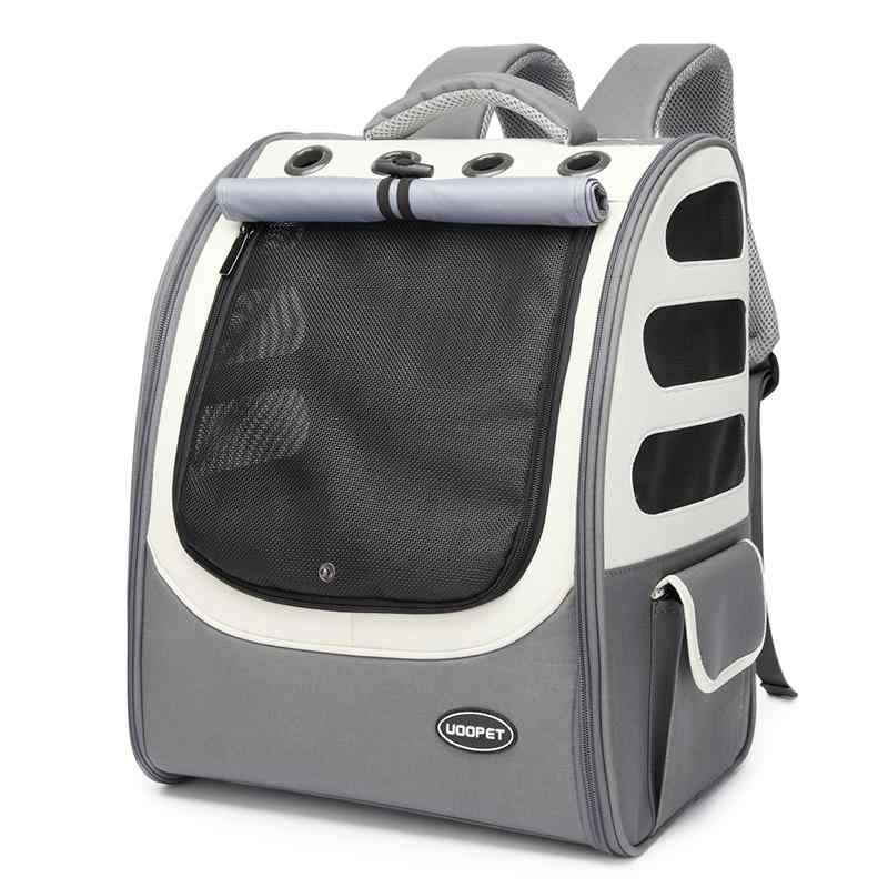 旅行用 ペットバッグ uoopet大容量 猫用 バッグ ポータブル 軽量 旅行用 バック パック ペット 犬用 ス..