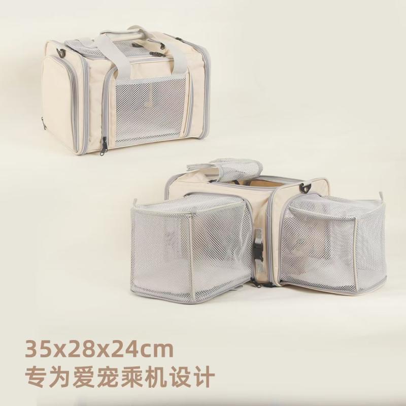 旅行用 ペットバッグ 飛行機 旅行用 ペット バッグ 飛行機用 ポータブル 猫 犬 搭乗用 バック パック 車用 折りたたみ