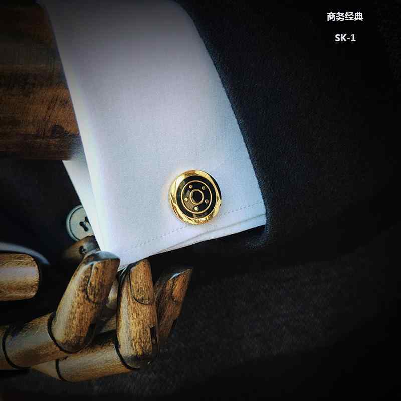 メンズカフスボタン メンズ フレンチ カフス シンプルで 軽い 高級 スタイル スーツ レディースの シャツ 袖 ネイル レトロ 結婚式。