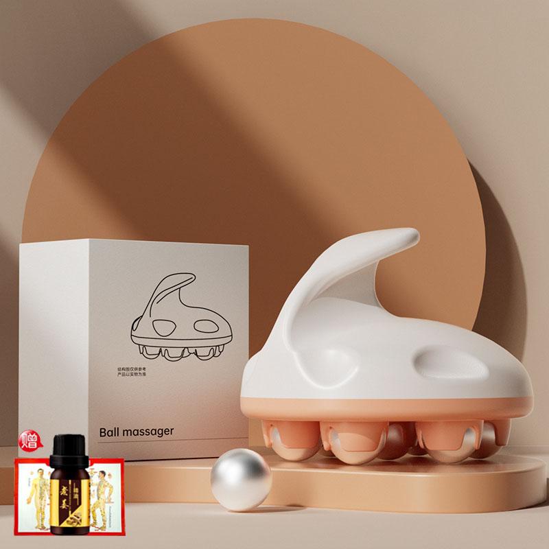 マッサージローラー 7つの ボール マッサージ ローラー 器具 ドラゴン 全身 ユニバーサル 経 絡 ブラシ..