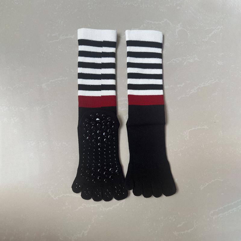 ヨガソックス ヨガ ソックス 滑りにくい プロの レディース ピラティスな 5本 指 秋冬 暖かい スポーツ..