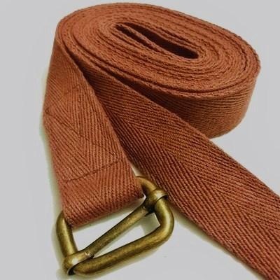 ストレッチベルト アイアンガー ヨガ ベルト ストレッチ 補助 ロープ 初心者 ツール ハタ 綿 環境に 優しい