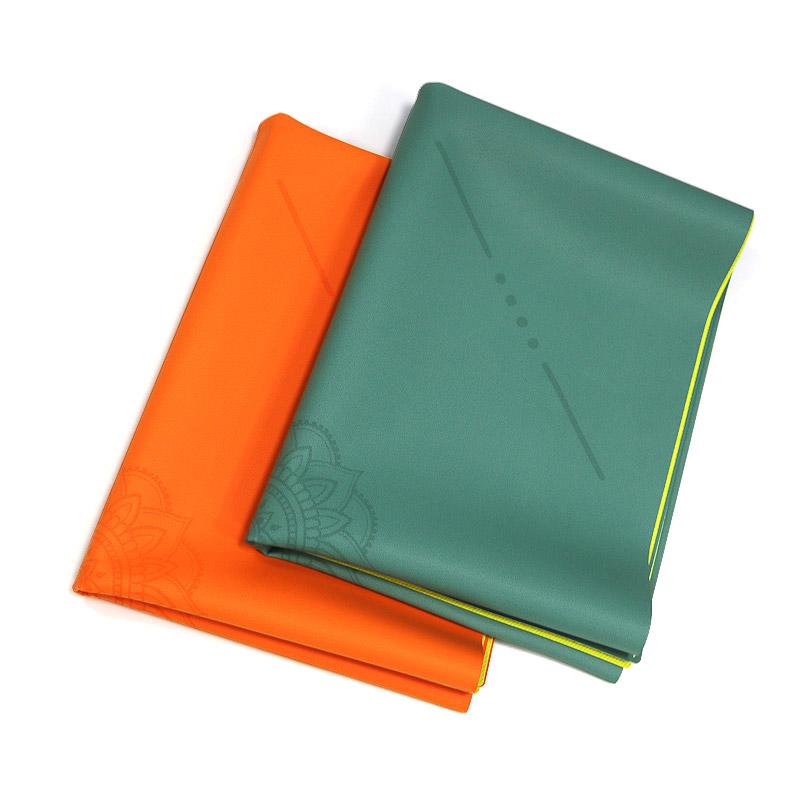 ヨガマット 15 mmの 薄さ 高強度 つや消し ゴム 滑り止め ポータブル ヨガ マット スポーツ フィットネ..