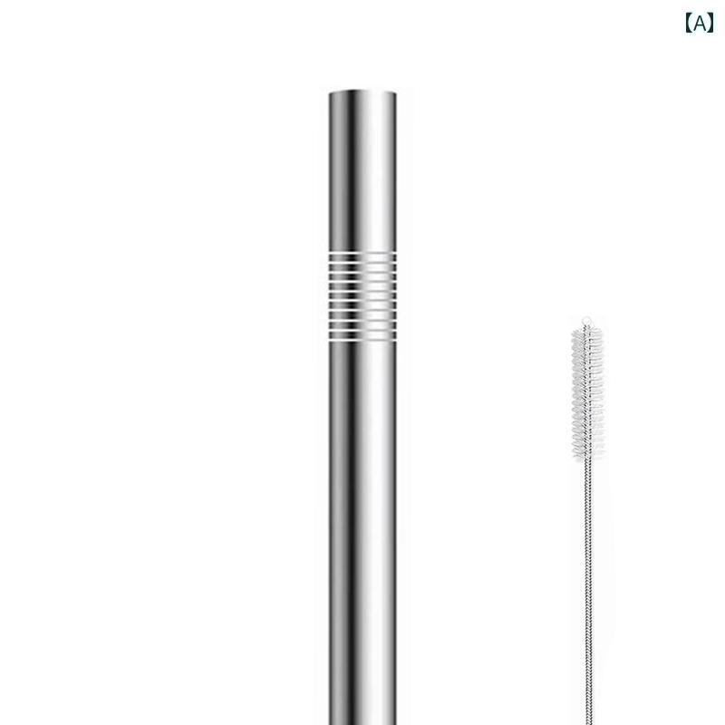 ストローアクセサリー SOING カクテル 304 ステンレス スチール ストロー 食品 グレード 金属 鉄 延長