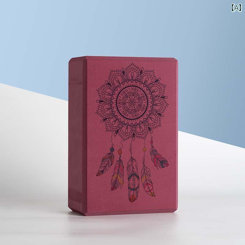 ストレッチ用ブロック 170 G ハード中 密度 ヨガ レンガ 器具 初心者 フィットネス 補助 ツール 女性 ..